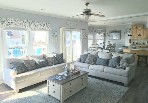 $285 / 4br - Bayfront w/ 60 feet of Dock for swimming, fishing, crabbing. (Manahawkin, NJ)63612016862209124
