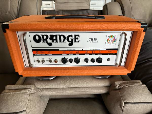 🔥 Orange TH30 Tube Amp Head – British Tone Monster – Mint + Footswitch 1