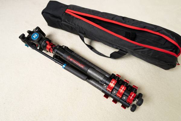 iFootage TC5S Gazelle camera tripod Benro S4Pro video fuid head sony 1