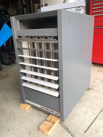 Commercial garage lp gas heater 1