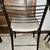 4 MidCentury Cosco Folding Chairs - Black Metal Gray Padded Seat 1 thumbnail