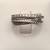 David Yurman Silver Crossover 7mm Ring Size 7 With Diamonds 50% Off 1 thumbnail