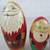 Kurt S. Adler 5 Piece Santa Claus Wooden Nesting Dolls 5 5/8" Tall 2 thumbnail