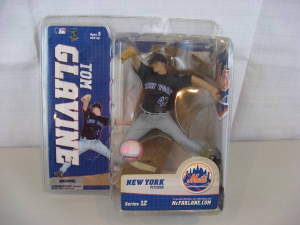 NY Mets Tom Glavine Action Figure-McFarlanes Series 12-New 1