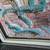 Michael Pickett "Oriental Jewel" framed abstract painting 4 thumbnail