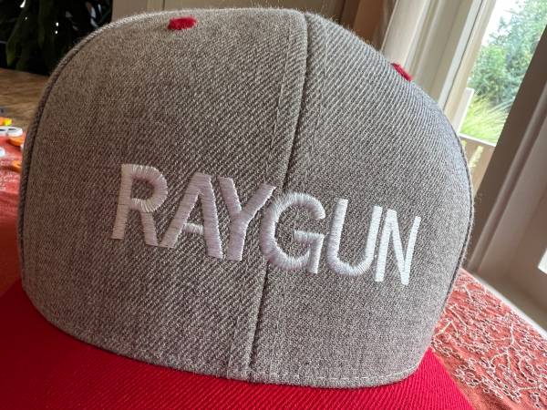 RAYGUN snap back ball cap / trucker hat 1