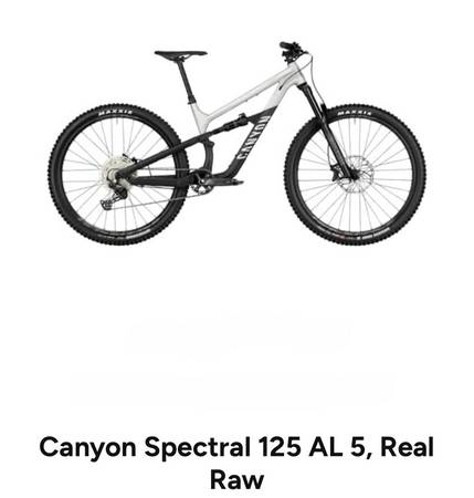 Canyon Spectral 125 AL 5 Mountain Bike - $2,400 - $2,400 (Twin Falls)63443985927937121