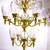CUSTOM 3 TIER SOLID BRASS & CUT CRYSTAL SHADES FOYER CHANDELIER 4 thumbnail