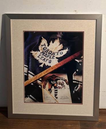 Vintage Framed Toronto Maple Leaf Print 1