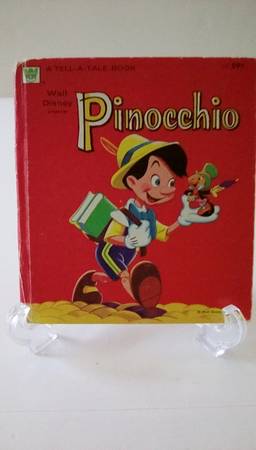 Old Vintage Original Tell-A-Tale Series Pinocchio 1961 1