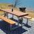 CEDAR WOOD PICNIC TABLE 17 thumbnail