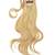 Wig  hair blonde gold long 20" curls glossy tail women men 3 thumbnail