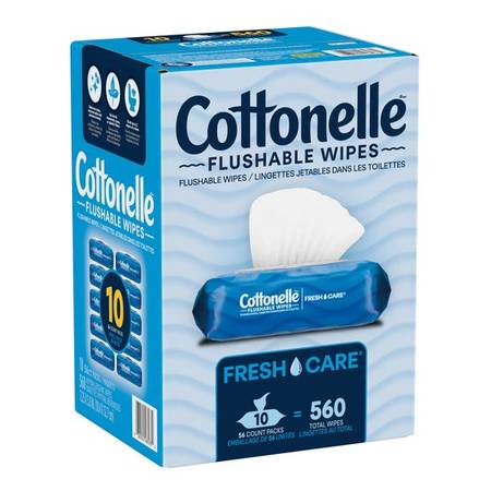 Flushable Wipes 1