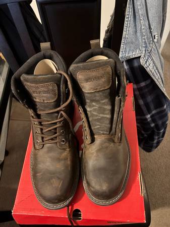 wolverine steel toy work boot 1