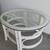 GLASS TOP WICKER TABLE 2 thumbnail