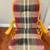 Plaid Glider Rocking Chair with Ottoman 2 thumbnail