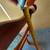 Vintage Wooden Rocking Chair with Upholstered Seat 5 thumbnail