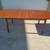 Teak Scandinavian Mid Century Dining Table (Beautiful) 10 thumbnail