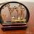 VINTAGE MINI MINIATURE ASIAN HAND CARVED CORK DIORAMA WITH PANDAS 2 thumbnail