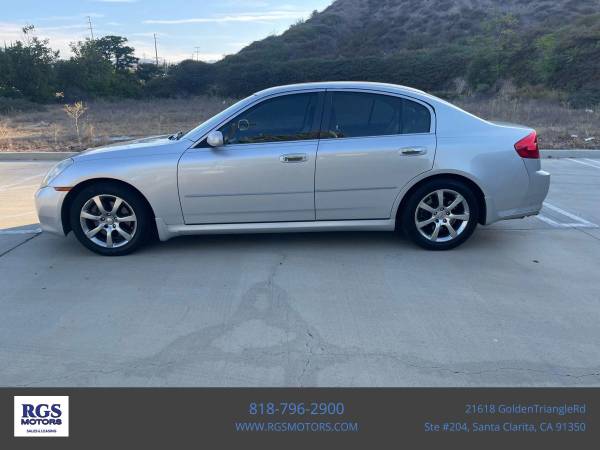 2006 INFINITI G - Disponible! - $4690.00 (santa clarita)63469623670275121