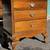 Vintage Kroehler Solid Wood3 Drawer Queen Anne End Table Side Table 1 thumbnail