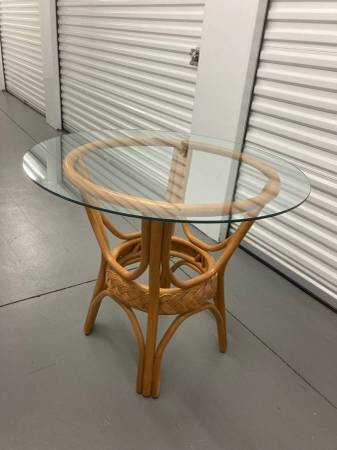 Bentwood bamboo dining table 1