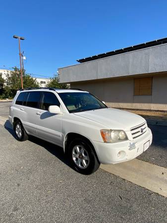 2001 Toyota Highlander - $2,800 (Torrance)63618285344385121