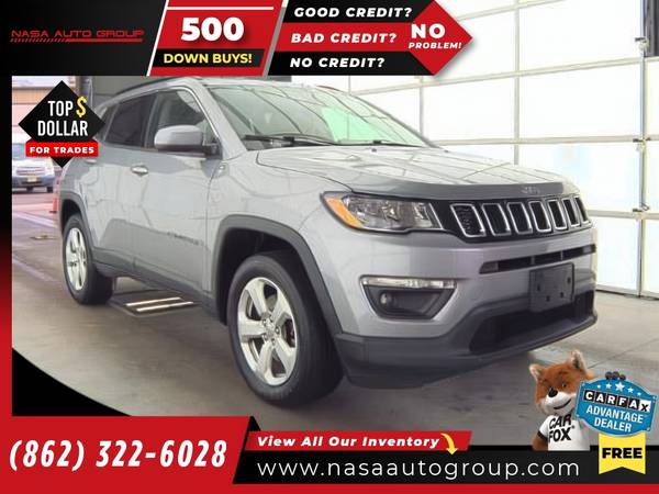 2018 Jeep Compass Latitude 4x4 4 x 4 4-x-4 - $15,900 (The price in this ad is the downpayment)63617963782787123