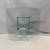 Large Heavy Decorative Square Recycled Glass Centerpiece Bowl 5 thumbnail