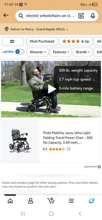 Mobility electric wheelchair 1