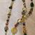 Handcrafted Rainforest Jasper Bear Pendant Three-Strand Artisan Necklace 3 thumbnail