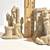 3 Mr Sandman Sands of Time sandcastle sculptures - whimsical faces 14 thumbnail