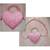 Pink glitter heart purse - sparkles! 1 thumbnail
