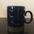 Set of 8 Vintage Seagull Otagiri Japan Cobalt Blue & Gold Mugs 4 thumbnail
