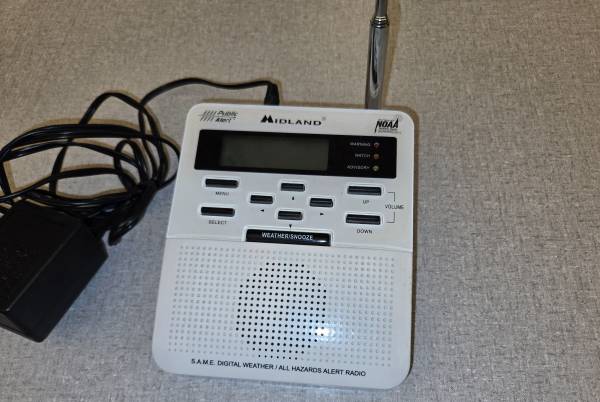 Midland WE-100 Weather Alert Radio - $15 (Decatur al)63470919839489121
