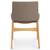 Pair of Article Nosh Dining Chairs - Oak And Ratine Brown 9 thumbnail