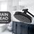 SparkPod Round Rain Shower Head with Shower Head Extension Arm - NEW 10 thumbnail