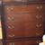 Pair French Antique Mahogany Dresser and Tall Chest- Rococo style 6 thumbnail