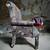 Vintage postmodern art deco hollywood  retro club chairs armchairs 12 thumbnail