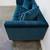 Ms. Chesterfield Sofa in Teal Velvet 5 thumbnail