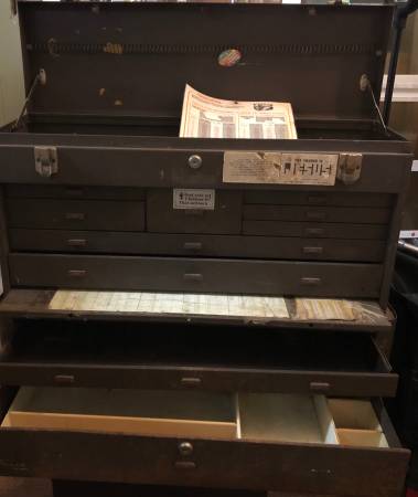 Kennedy 26” machinists tool box 1