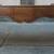 French Provincial Kidney-Shaped Leather-Top Cherry-Wood Coffee Table 13 thumbnail