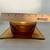 Vintage Colony Glass “Vanity Amber” Small Bowl and Underplate 5 thumbnail