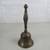 Solid Brass Vintage Handheld Dinner Bell 8 1/2" Tall 4 thumbnail