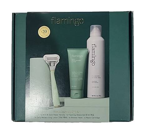 Flamingo Shave Essentials Gift Set -Brand New in Sealed box 1