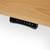 Article Haptic 47.5" Height Adjustable Desk - Oak 10 thumbnail