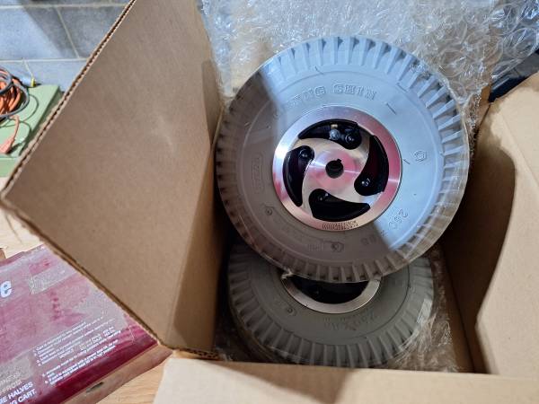 Rascal Scooter rear Wheels 1