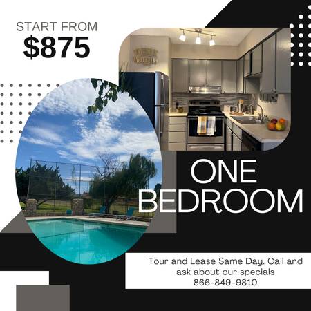 $850 / 1br - THE MASTERS IS THE PERFECT PLACE TO LIVE ! (El Paso)63971559722499120