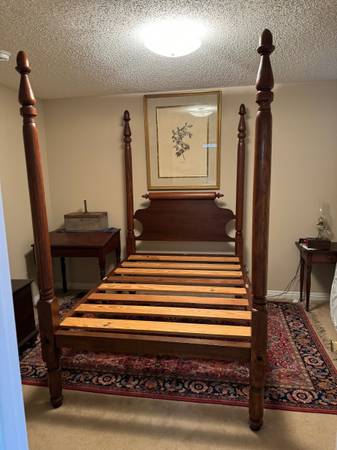 Antique Rolling Pin Bed 1