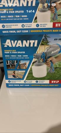 Hand held paint sprayer 1